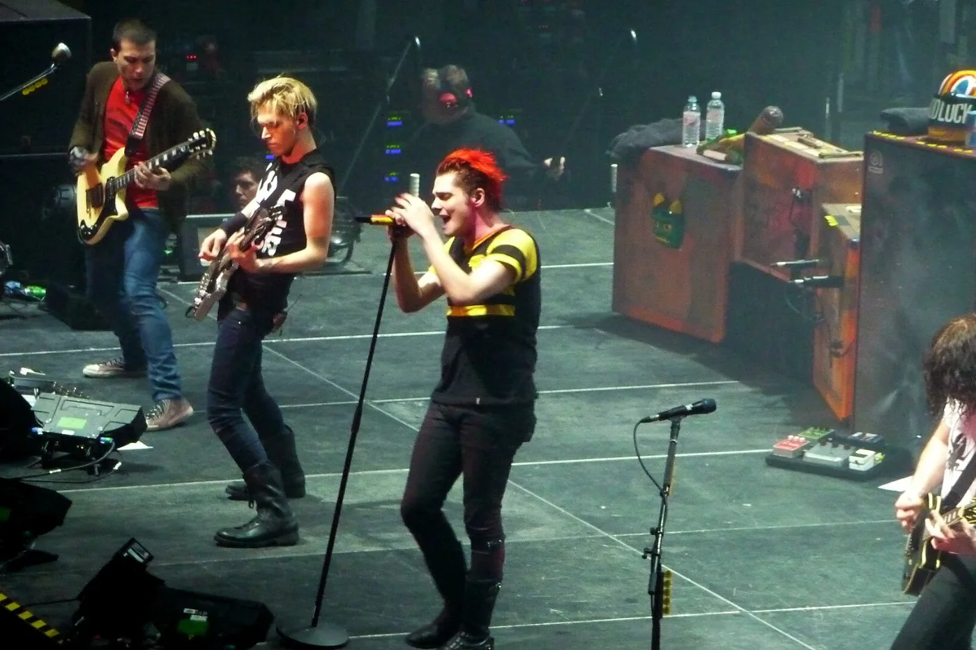 My Chemical Romance sur scène, Gerard Way au chant